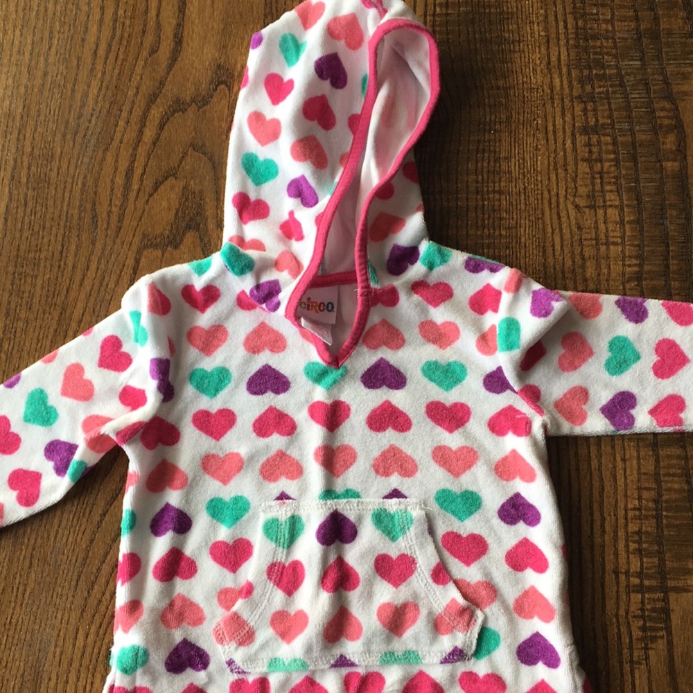 Girls beach/pool terry cloth cover up